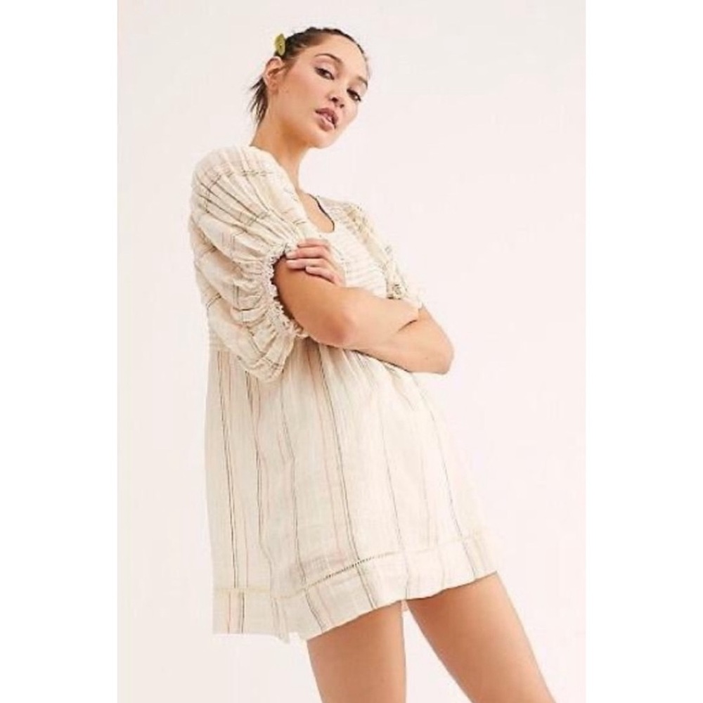 Free People Gauzy Babydoll Dress